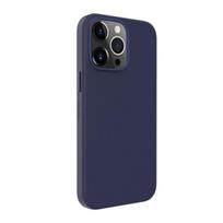 „Evelatus Apple iPhone 14 Pro Max“ natūralios odos dėklas, mėlynas, su „MagSafe“ sąsaja.