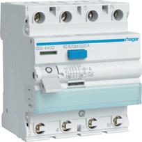 Rcbo 3p+n 40a 30ma Tipas A Quickconnect Cds440d