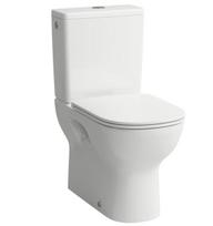 Pastatomas klozetas Laufen Lua Rimless su QR/SC dangčiu