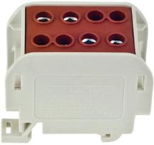 Jungtis šyninė vienpolė Zgx 1x70/2x50 mm² rudos spalvos (al/cu)