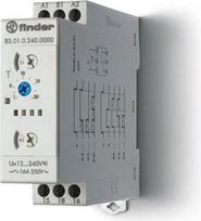 Laiko relė 1p 16a 24-240v Ac/dc 0,05s-10d daugiafunkcė