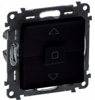 Legrand Valena Life 756330 jungiklis žaliuzėms, juodas