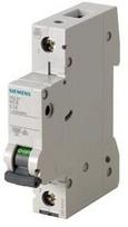 Siemens 5sl6104-6 automatinis jungiklis 1p B 4a 6ka Ac