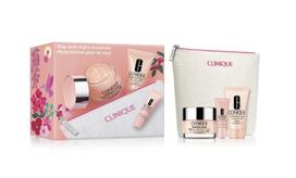 Odos priežiūros rinkinys Clinique Moisture Surge 100H Day & Night Hydration, visų tipų odai, 4 dalių