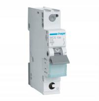 Hager 1p C6a Mcs106 automatinis jungiklis su Quickconnect