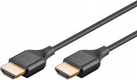 Plonas Hdmi kabelis su Ethernet, 4k/60hz, 3m