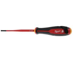 Izoliuotas plokščias Vde atsuktuvas Milwaukee 0.8x4x100mm