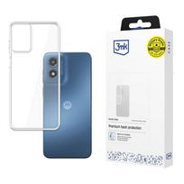 3mk Šarvų dėklas, skirtas Motorola Moto G Play 2024 – skaidrus
