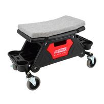 AW20066BLIP AWTOOLS serviso kėdutė su stalčiumi ir įrankių padėklais, 136 kg