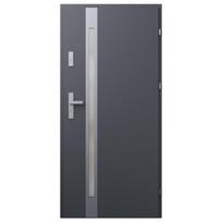 Metalinės lauko durys STALPRODUKT S61, dešininės, antracito spalvos, 2075x964x55 mm