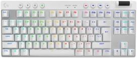 LOGITECH G Pro X TKL Lightspeed Tactile White Keyboard