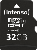 Intenso SD MicroSD Card 32GB SD-HC UHS-I retail
