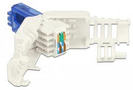 Delock RJ45 connectors Cat.6A UTP tool-free 2 pieces