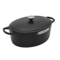 LE CREUSET Signature Roaster oval 35cm black Schwarz (21178350000430)