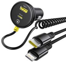 Baseus Circular 60W USB-A + USB-C 1.4m Black