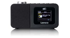 LENCO Radio pulkstenis  CR-625BK DAB+FM