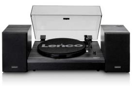 LENCO Plašu atskaņotājs  LS-300BK Bluetooth with speakers Black