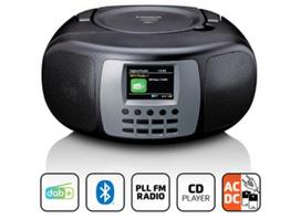 LENCO Radio  SCD-860BK DAB+ FM Radio with Bluetooth CD Player
