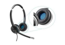 CISCO Headset 520 Series and 530 Series Replacement Ear Cushions (8 pieces) – Spare – Black, 2-Year Limited Liability (CP-HS-W-5EC8=)