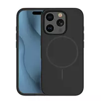 TFO Silicone Thin phone case with MagSafe support for iPhone 14 Pro, black