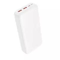 OEM Borofone BJ80A Clever Power Bank | 20,000 mAh | 22.5W | PD, QC | USB-A, USB-C | white