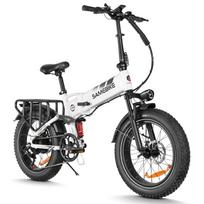 SAMEBIKE RS-A02 Pro Dvigubos Amortizacijos Sulankstomas Visureigis Elektrinis Dviratis