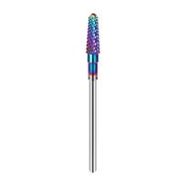 Exo nagų frezos antgalis Rainbow tiesus kūgis 16