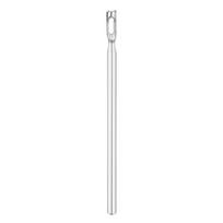 EXO PRO plieninis nagų frezos antgalis tuščiaviduris 2,3 mm cor