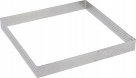 Torto ir kekso kepimo forma De Buyer, sidabro sp., 20 cm x 20 cm