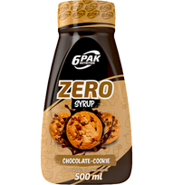 6PAK Nutrition Zero Syrup, Chocolate Cookie, 500 ml