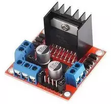 Oem L298N - dviejų kanalų variklio valdiklis - 12V/2A modulis