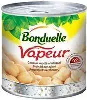 Garuose ruošti avinžirniai BONDUELLE VAPEUR, 265g/310g