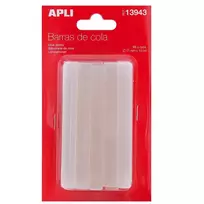 Apli Karštų klijų lazdelės, skaidrios, 11mm, 10 vienetų