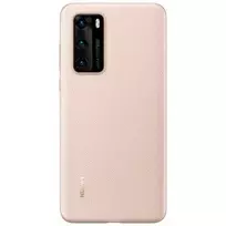 Dėklas Protective PU Case for Huawei P40 (Rožinė)