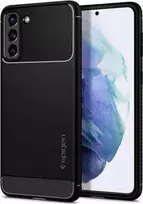 Dėklas Spigen Rugged Armor Samsung G991 S21 juoda/juodas matinis ACS02421