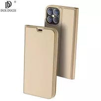 Dux Ducis Skin Pro dėklas skirtas Apple iPhone 12 Pro Max, auksinis