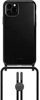 Dėklas Laut Crystal-X Necklace, skirtas Apple iPhone 12/12 Pro, juodas