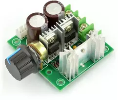 Oem Variklio reguliatorius DC 12-40V/10A/400W - su greičio reguliavimo rankenėle