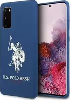 Dėklas Us Polo Assn US Polo USHCS62SLHRNV S20 G980 mėlynos spalvos Silicone Collection
