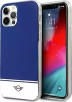 Dėklas Mini Morris Mini MIHCP12LPCUBINA Apple iPhone 12 Pro Max 6,7" tamsiai mėlyna/navy hard case Stripe Collection
