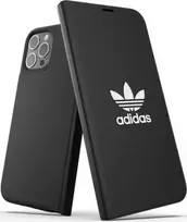 Apple iPhone 12 Pro Max Adidas OR Booklet dėklas BASIC juodos spalvos