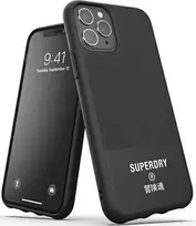 Dėklas SUPERDRY MULDED CASE CANVAS IPHONE 11 PRO MAX Juodas