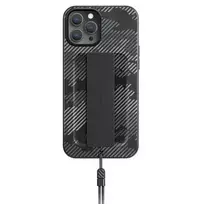 UNIQ dėklas Heldro Apple iPhone 12 Pro Max 6,7"juodos spalvos Antimicrobial
