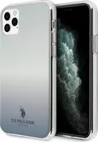 Dėklas „Us Polo Assn“ „US Polo USHCN58TRDGLB“ „iPhone 11“ promėlyno spalvos gradiento rašto kolekcija
