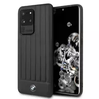 Samsung Galaxy S20 Ultra BMW dėklas Signature (BMHCS69POCBK) juodos spalvos