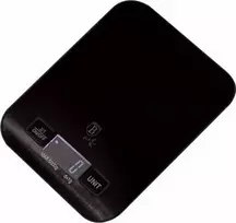 VIRTUVINĖS svarstyklės BERLINGER HAUS Juodas Sidabrinis BH-9425 ULTRA-SLIM