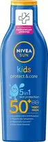 Nivea NVEA _ Sun vaikai apsaugoti & amp; Priežiūra 5in1 saulės losjonas vaikams su organinių migdolų aliejaus 200ml