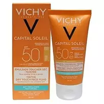 Vichy Ideal Soleil BB Spf50 Natural Tan Shade BB kremas saugantis nuo saulės 50ml