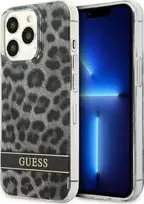 Dėklas GUESS GUHCP13LHSLEOK IPHONE 13 PRO / 13 6.1 "GRAY / GRAY HARDCASE LEOPARD