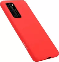Crong Color Cover – lankstus dėklas, skirtas Huawei P40 (raudonas)